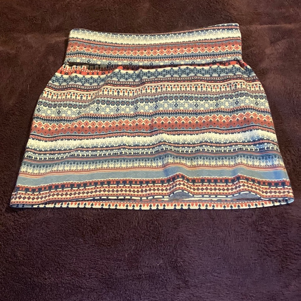 Wrangler fitted skirt